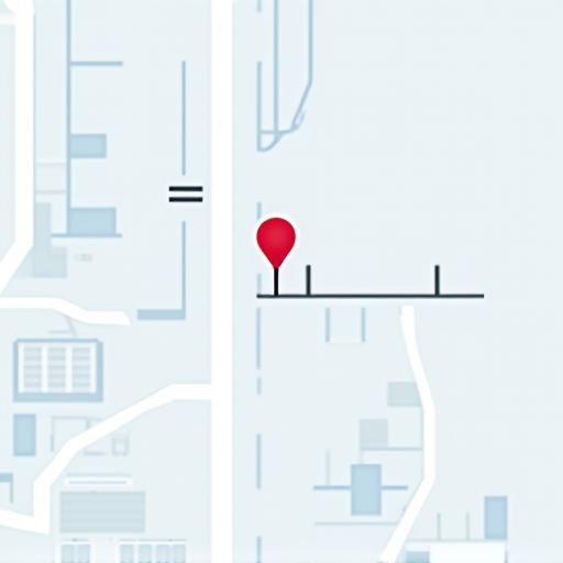 渋谷の工房所在地を示す簡略化された静的な地図